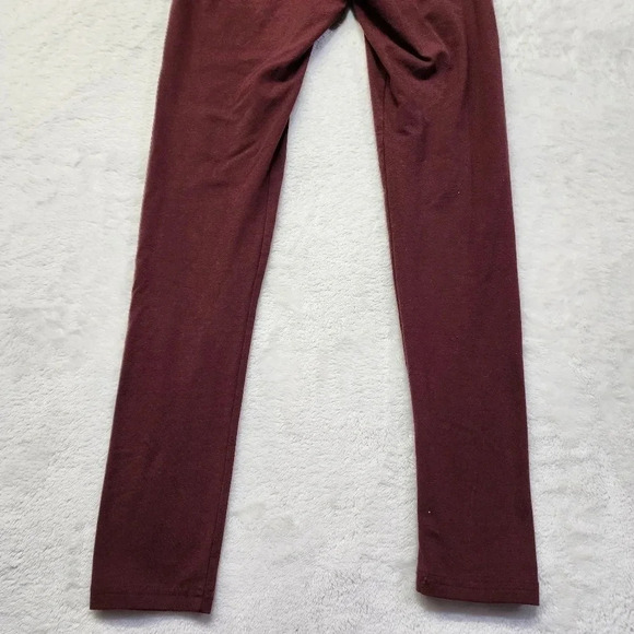 Aerie Women's Burgundy Athletic Leggings Size Medium - Picture 8 of 9